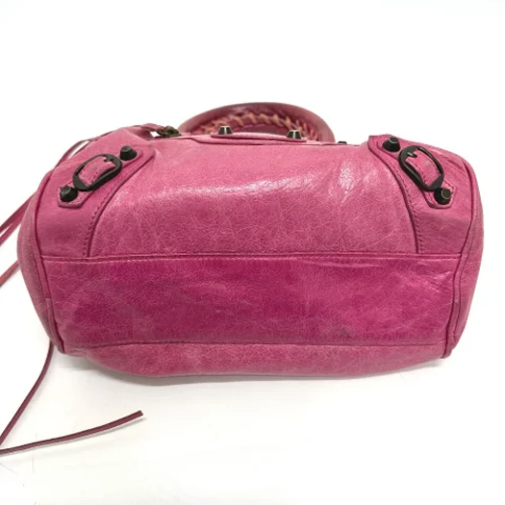 Balenciaga Vintage Pre-owned Leather balenciaga-bags Pink Dames