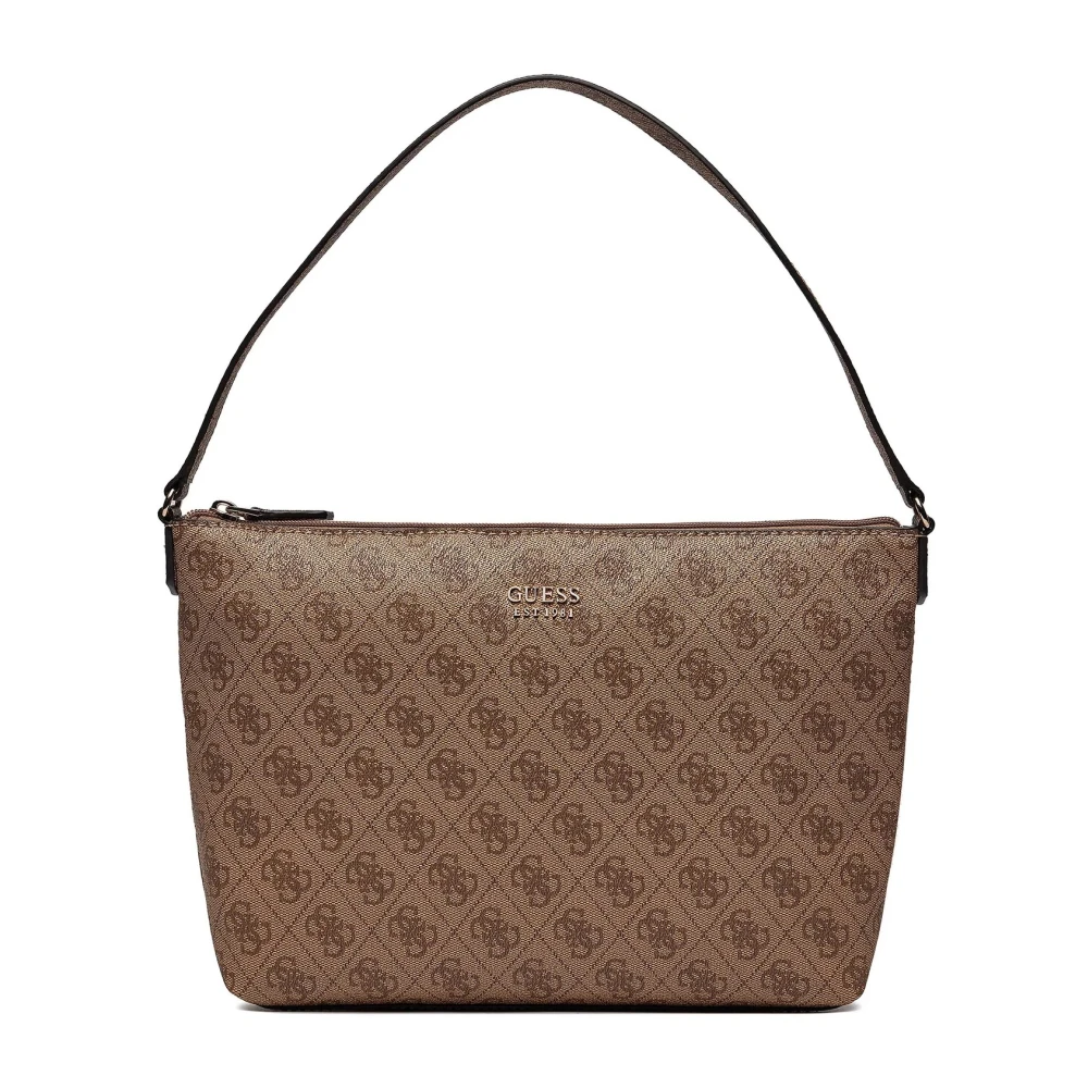 Guess Eco Brenton Tote Lente Zomer Collectie Brown Dames