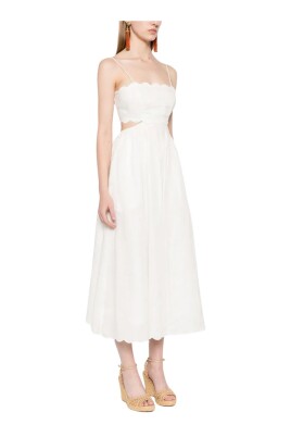 white-adjustable-spaghetti-strap-dress