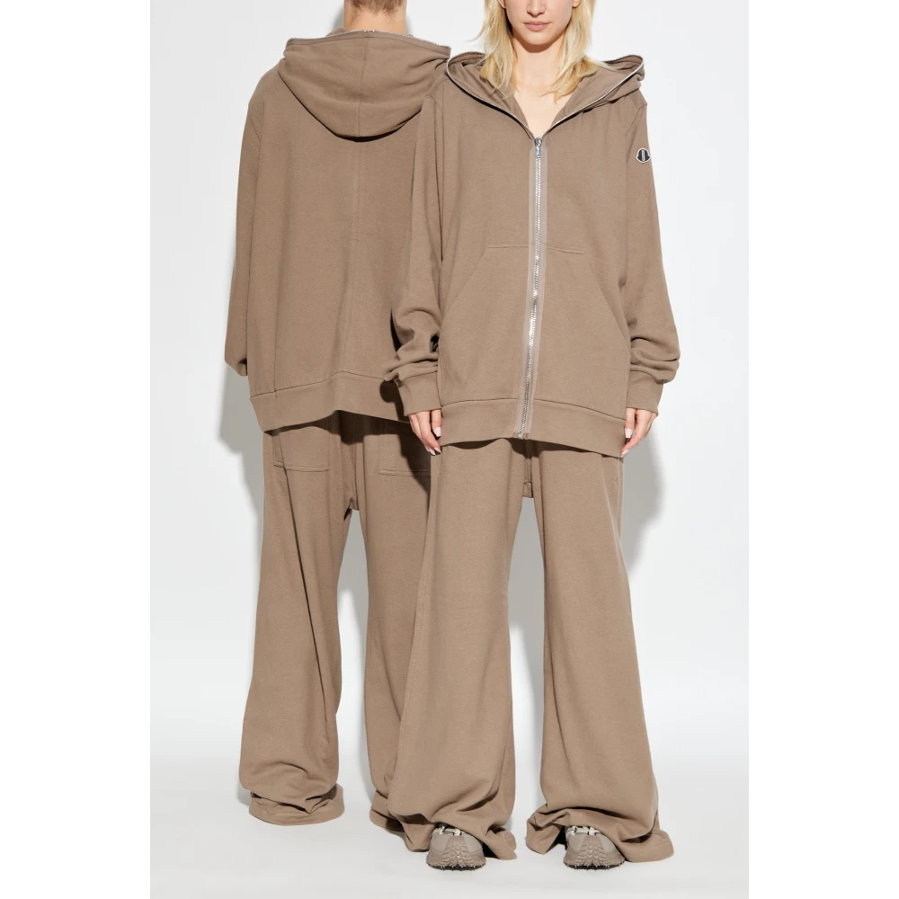 Rick Owens Wijde Broek Brown Unisex