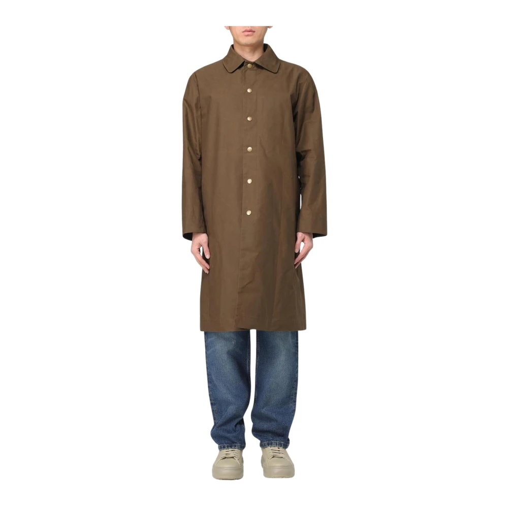 A.p.c. Grön Militär Bomullskappa