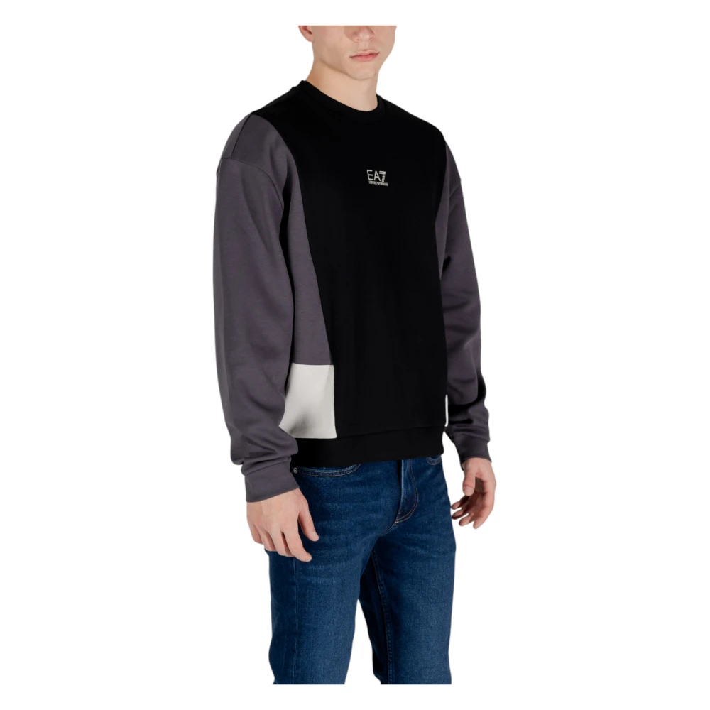 Emporio Armani EA7 Lente Zomer Sweatshirt Black Heren