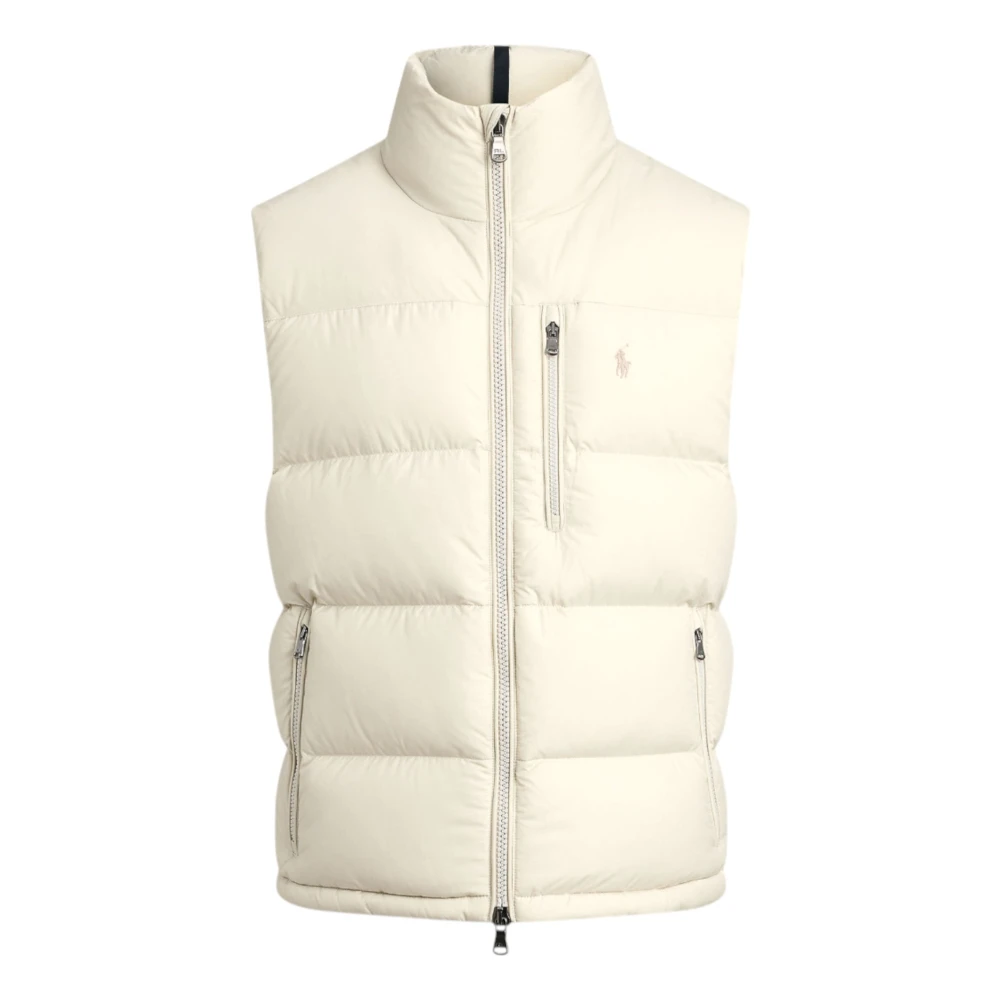 Ralph Lauren Men's Beige The Gorham Down Vest Basic Sand