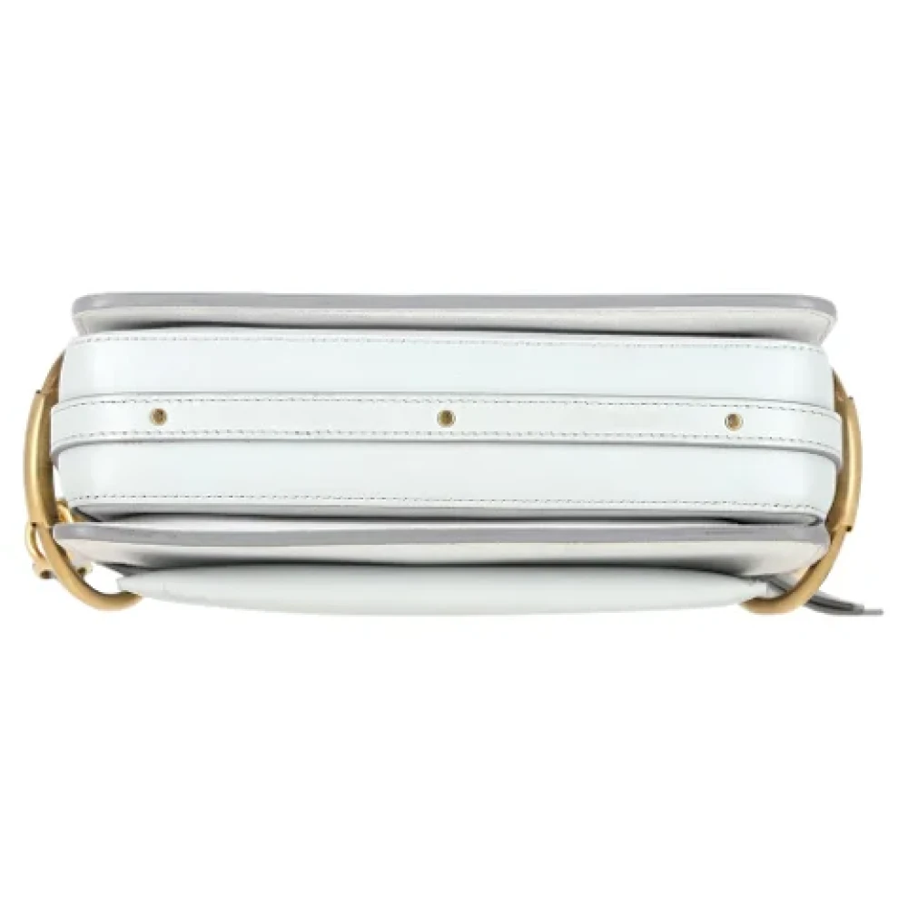 Chloé Pre-owned Leather handbags Gray Dames