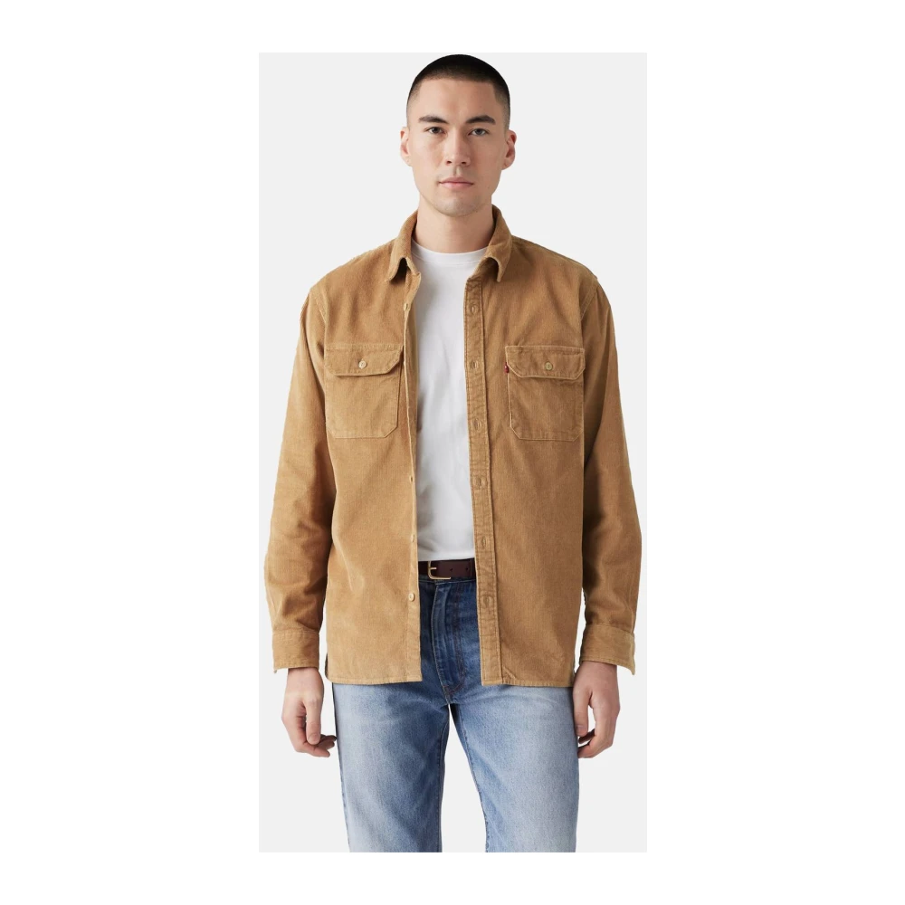 Levi's Overhemd Brown Heren