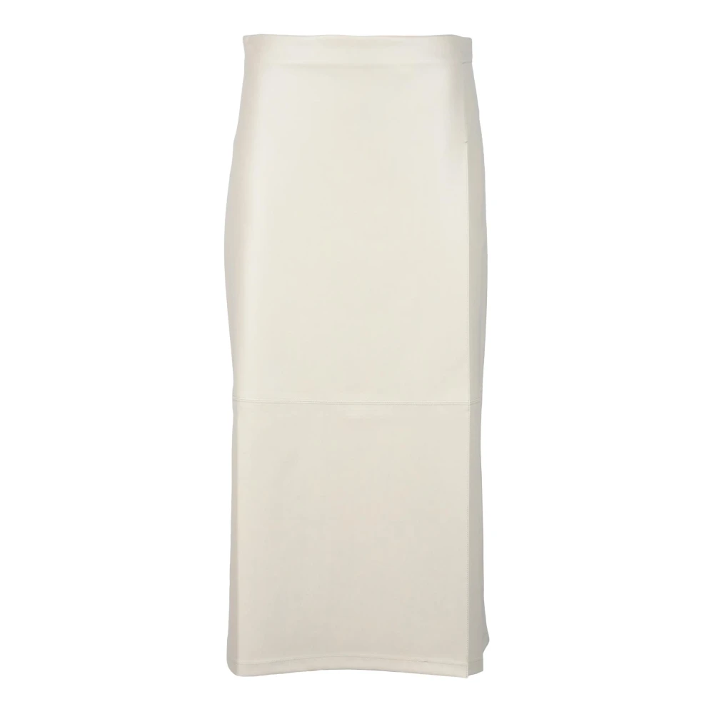 Max Mara Vrije tijd Plooirok Beige Dames
