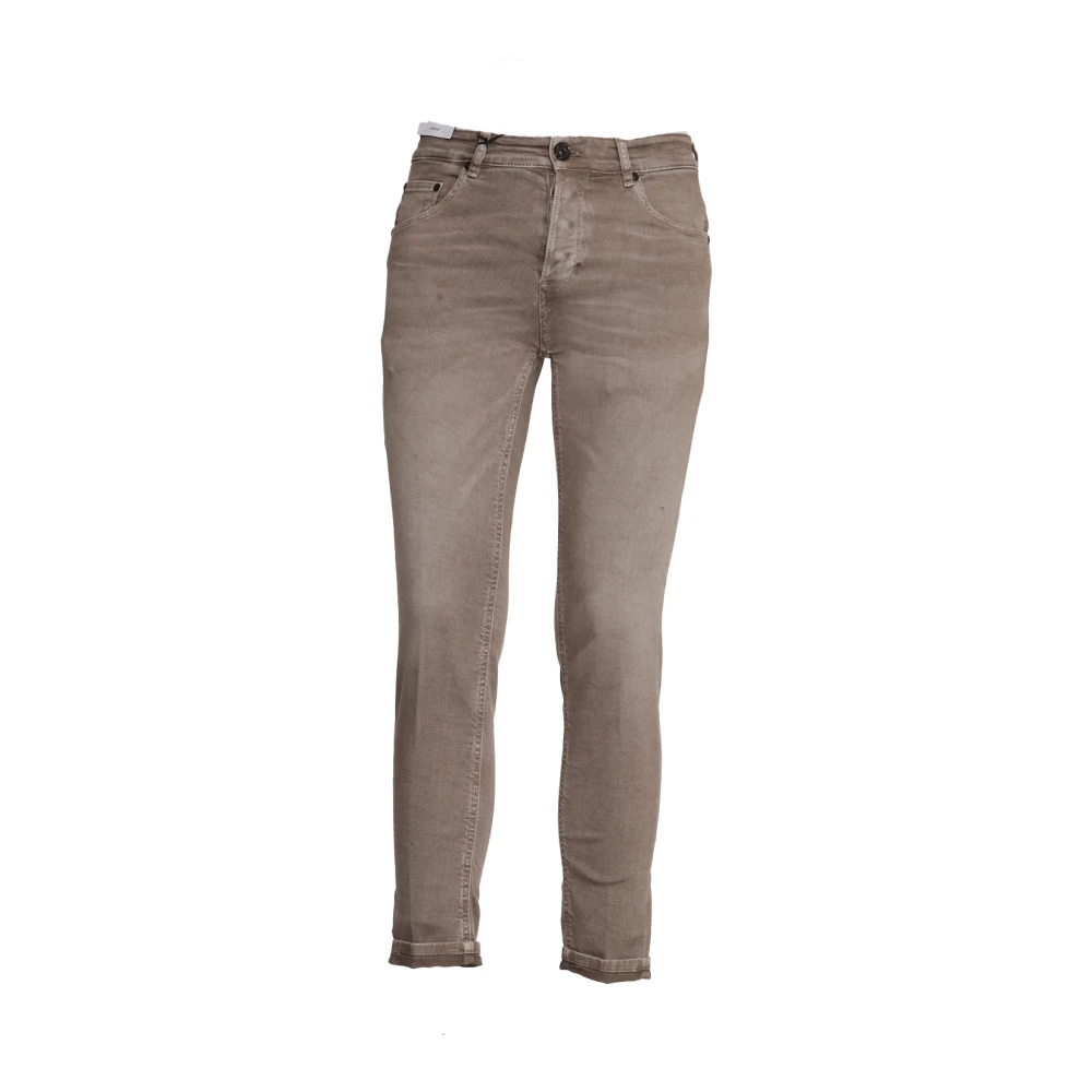 PT Torino Hazelnut Jeans voor Heren Aw23 Brown Heren