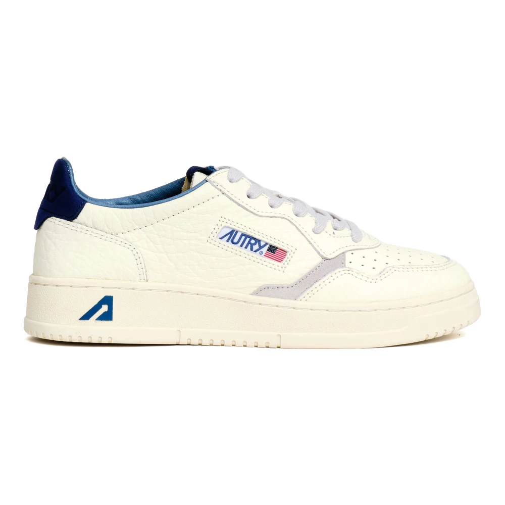 Autry White Sneakers, Male, 7 Uk, Aulm Trainers
