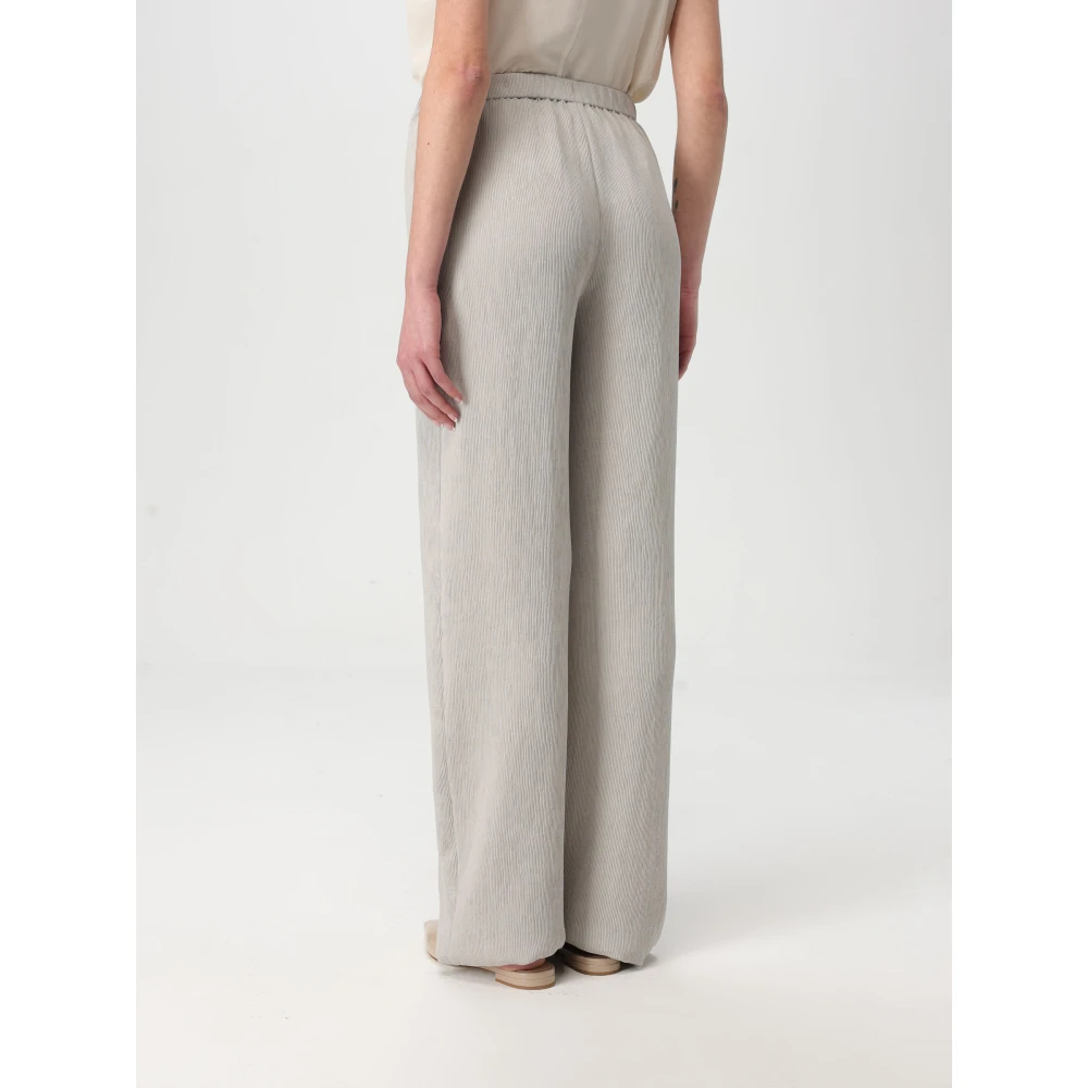 Emporio Armani Stijlvolle Shirt Broek Combinatie voor Mannen Gray Dames