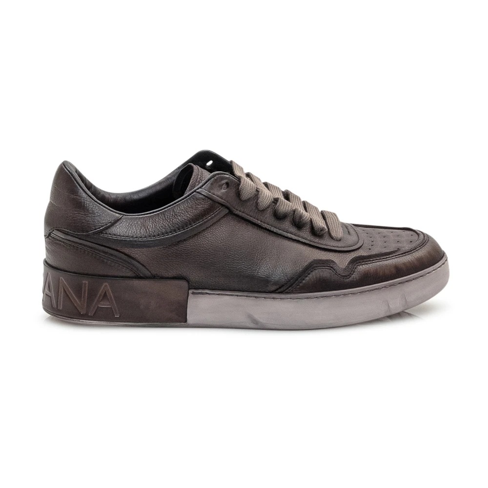 Dolce & Gabbana Portofino Sneakers Heren Schoenen Bruin