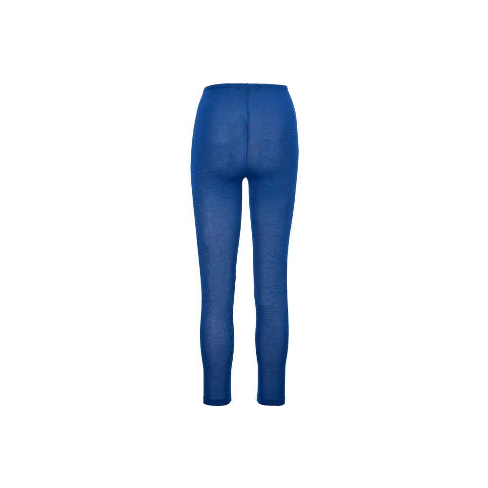 Elisabetta Franchi Aantrekbare dameslegging Blue Dames
