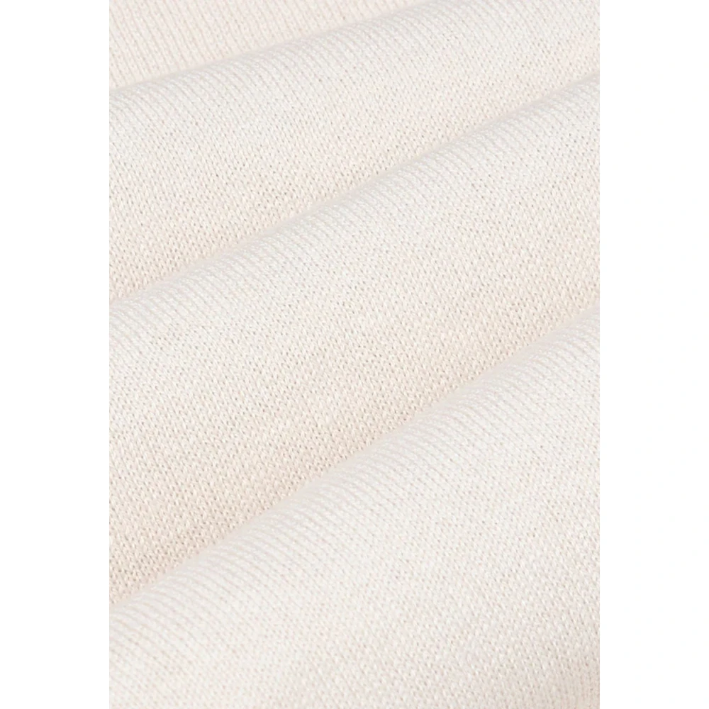 Paolo Pecora Beige V-Hals Trui Extrafijne Katoen Beige Heren