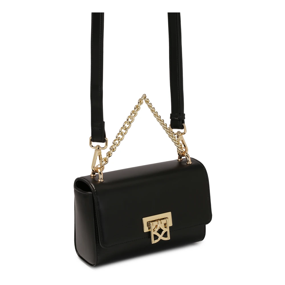 Kazar Kleine handtas met ketting en band Black Dames