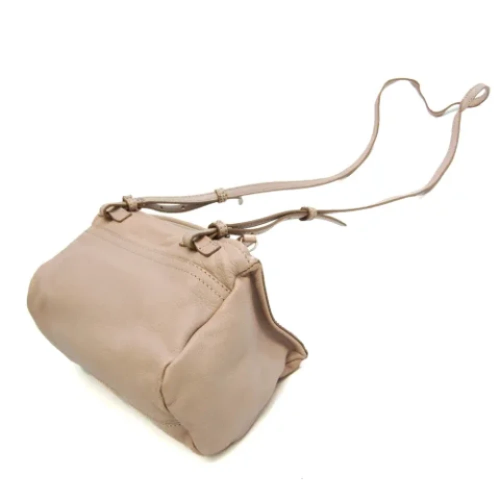 Givenchy Pre-owned Leather shoulder-bags Beige Dames