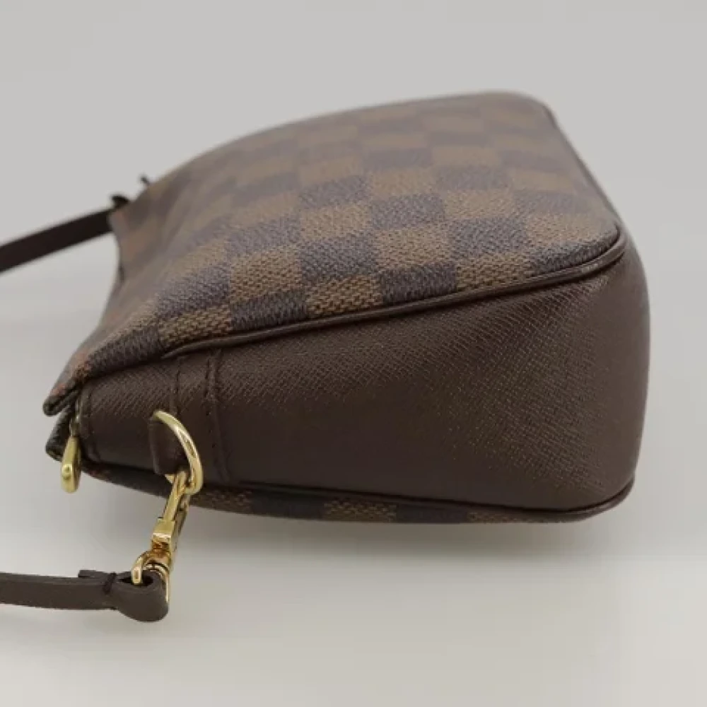 Louis Vuitton Vintage Pre-owned Canvas clutches Brown Dames