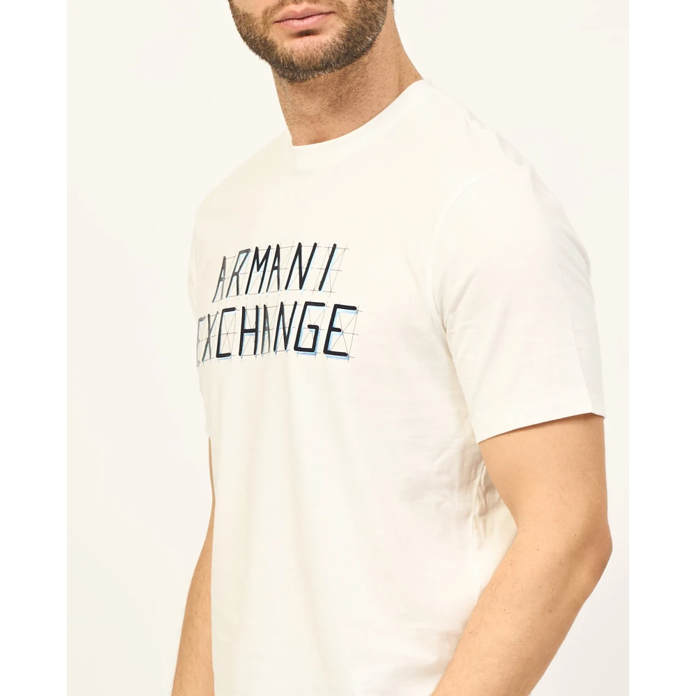Armani Exchange T-Shirts White Heren
