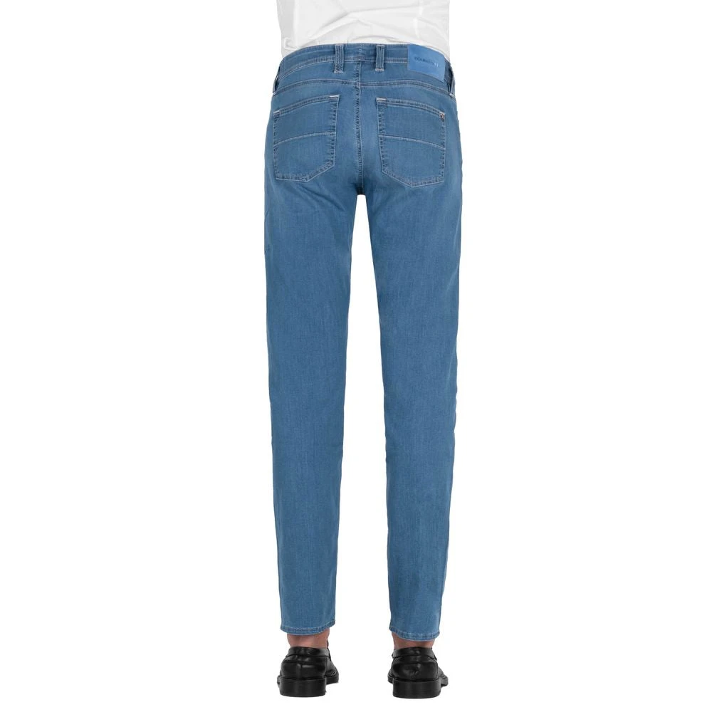 Tramarossa Blauwe Katoenen Jeans Broek Blue Heren