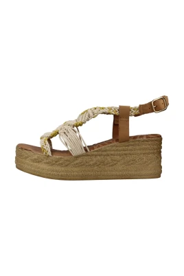 Elegant Spänne Stängning Kil Sandaler