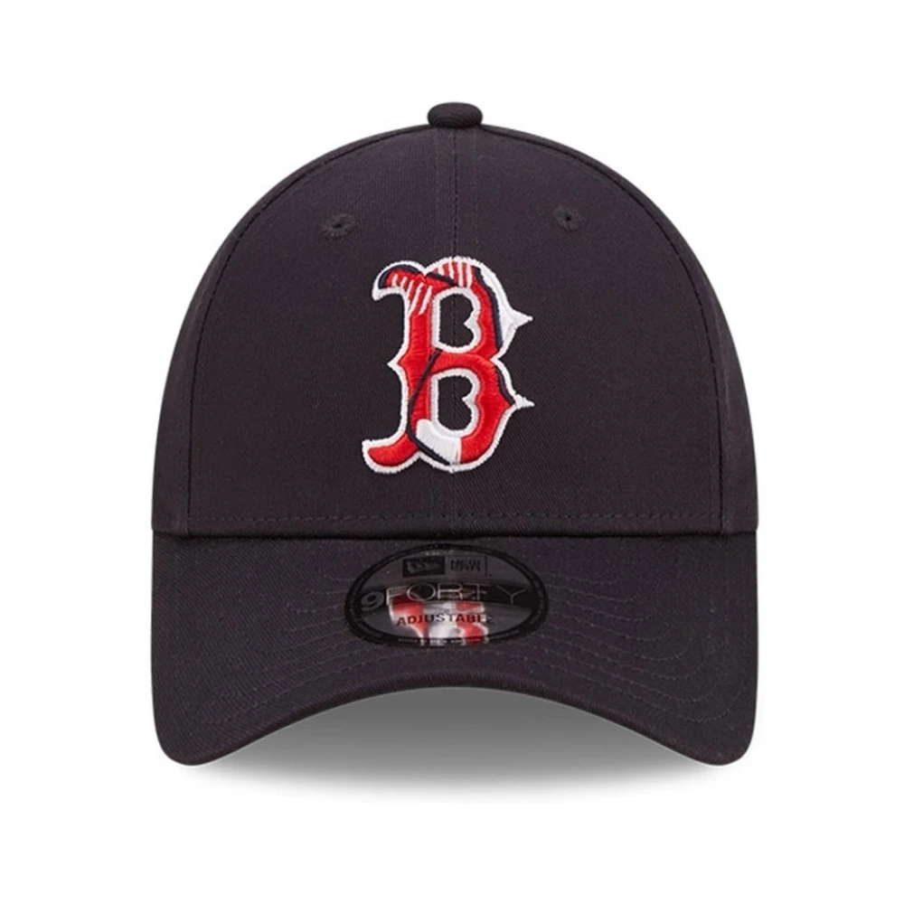 new era Red Sox Team Logo Pet Black Heren