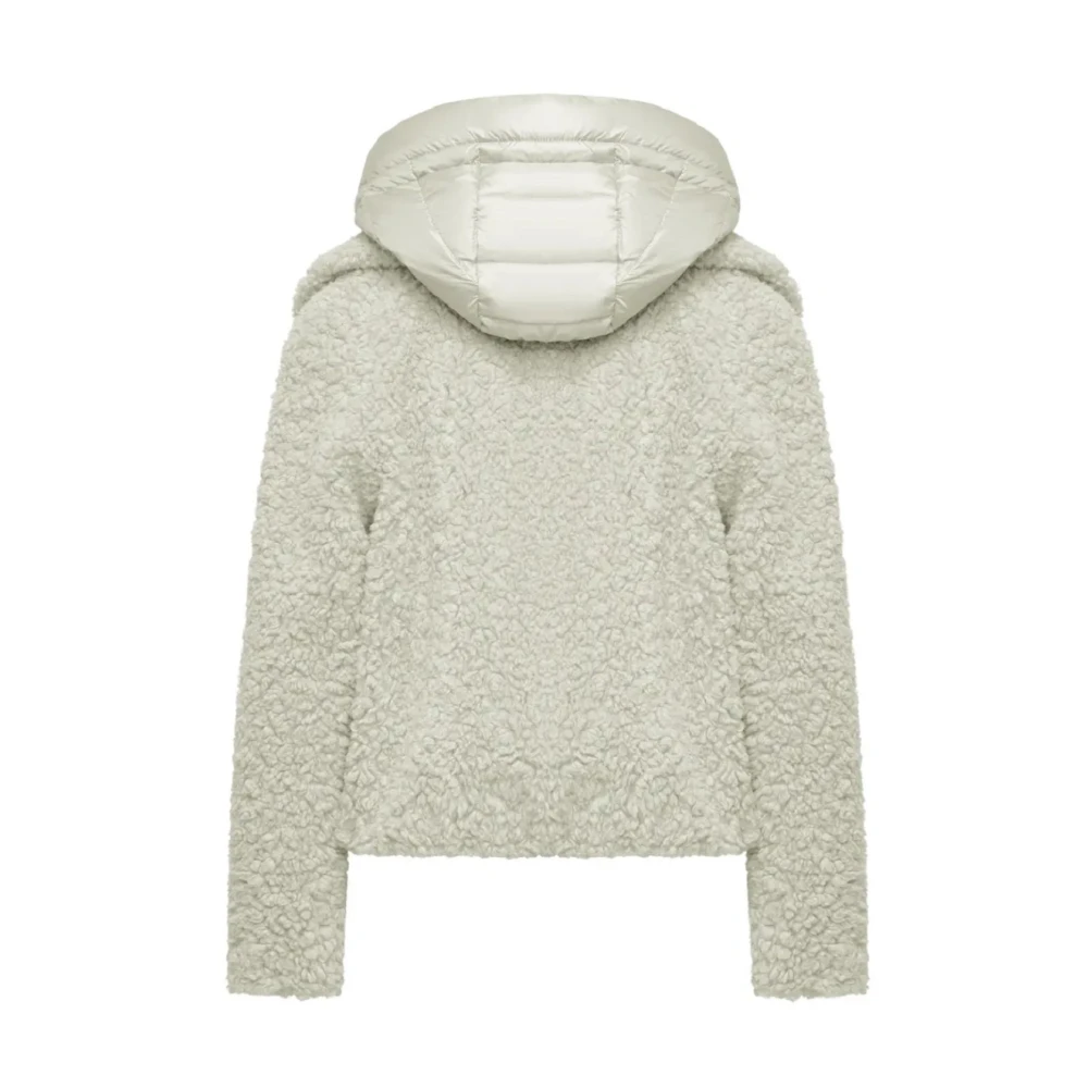 BomBoogie Crème Sherpa Fleece Jas Beige Dames