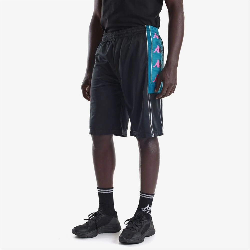 Kappa Heren Shorts Stijlvol Ontwerp Black Heren