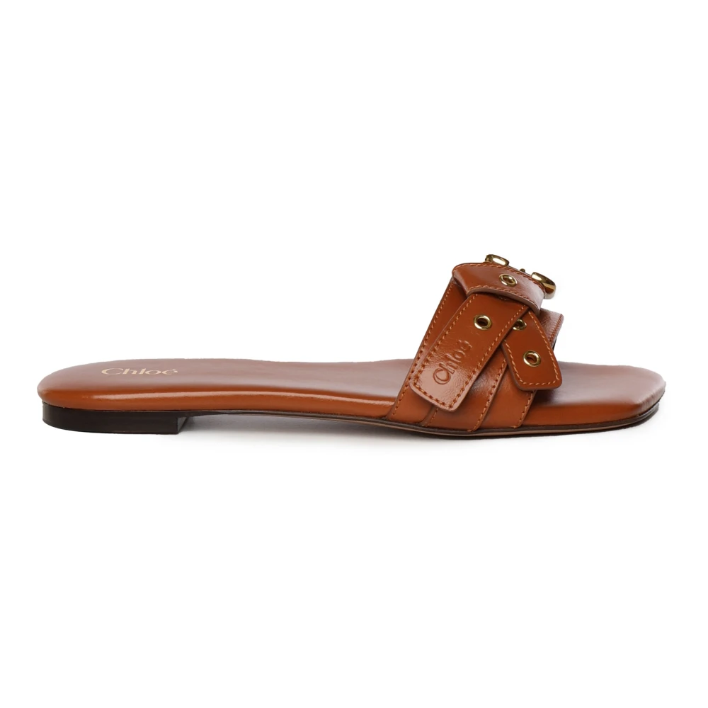 Shoes > Flip Flops & Sliders > Sliders - - Chloé - Modalova