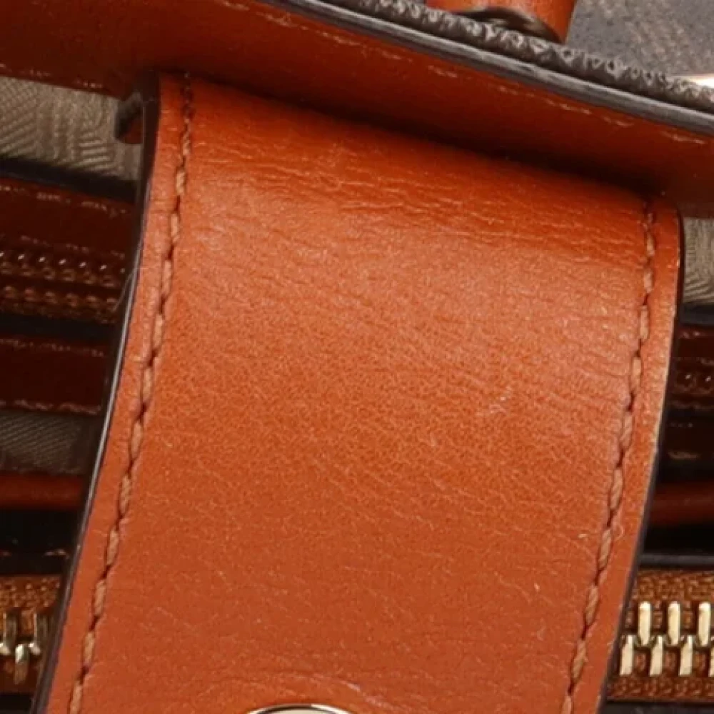 Michael Kors Pre-owned Fabric shoulder-bags Brown Dames