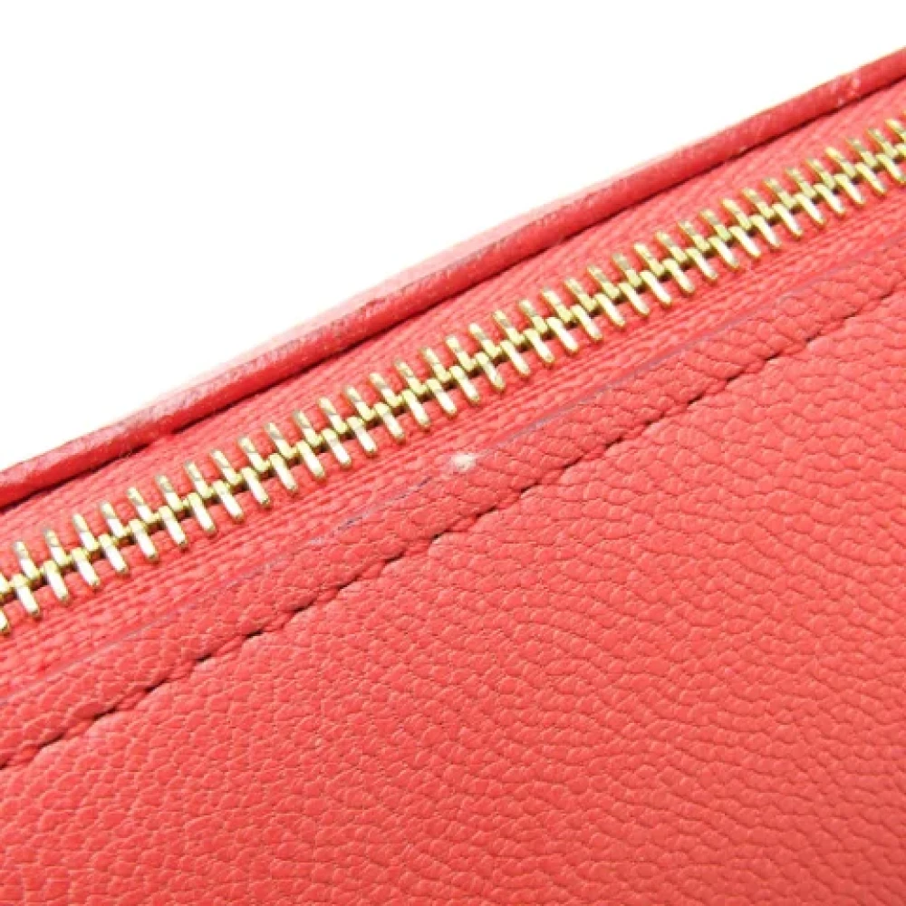 Louis Vuitton Vintage Pre-owned Leather home-office Pink Dames