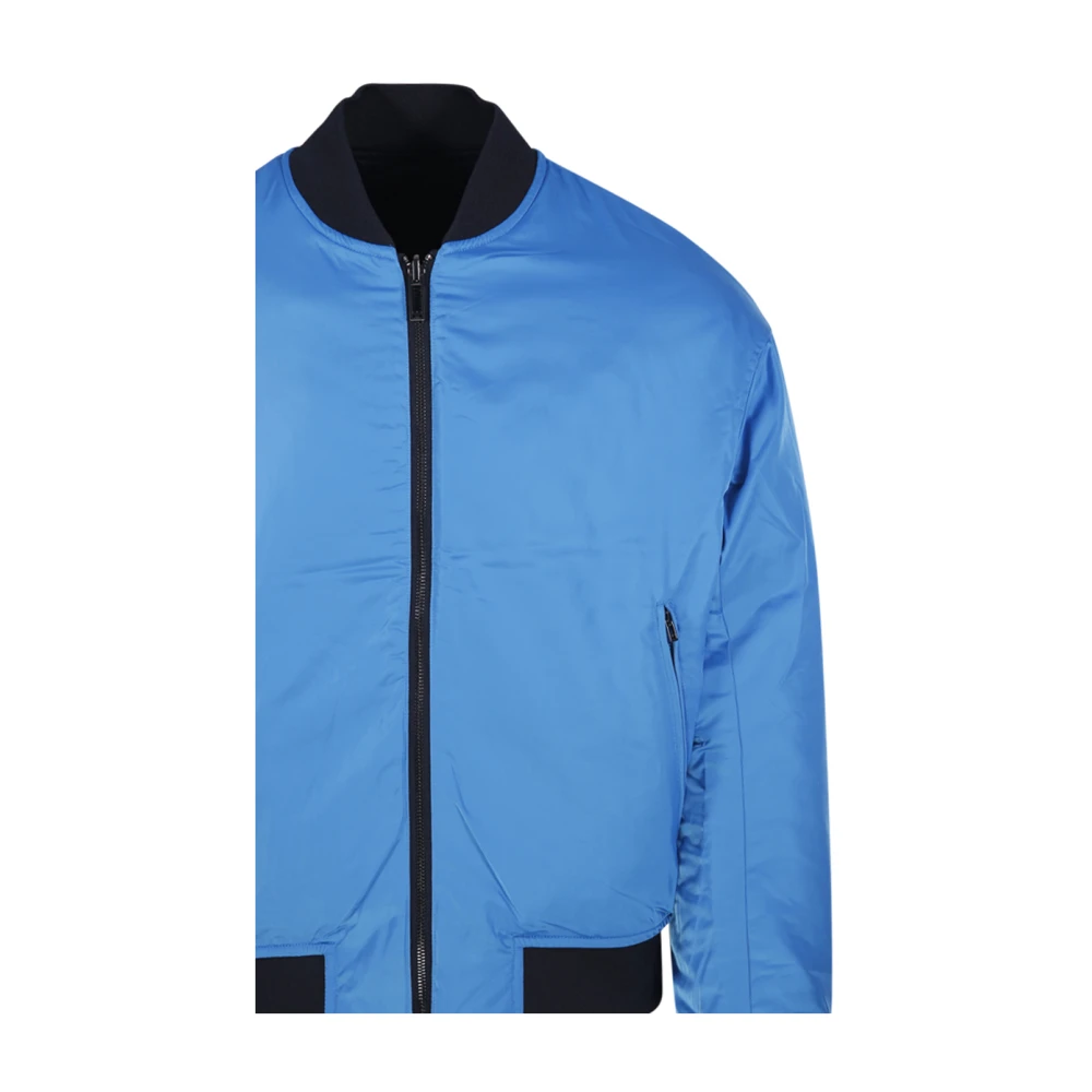 Emporio Armani Navy Blouson Jack Blue Heren