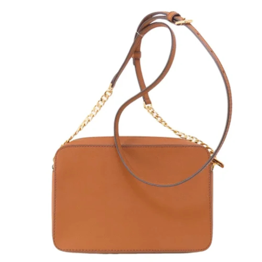 Michael Kors Pre-owned Fabric shoulder-bags Brown Dames