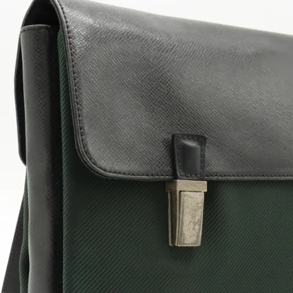 Louis Vuitton Vintage Pre-owned Canvas shoulder-bags Black Heren