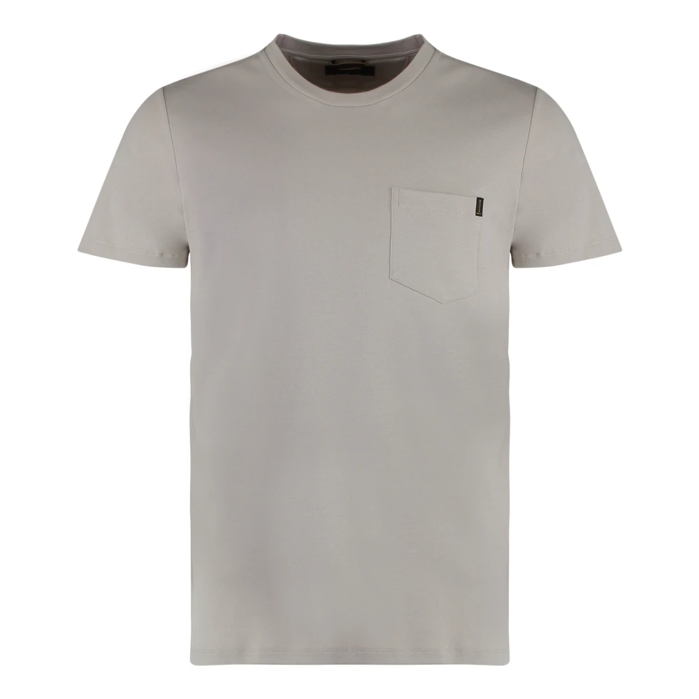 Moorer - Tops > T-Shirts - Gray - Moorer - Modalova