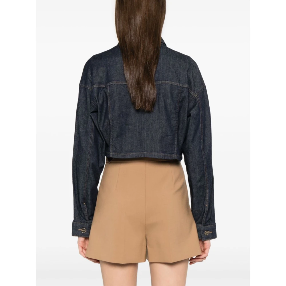 Blugirl Blauwe jas Dameskleding Buitenkleding Blue Dames