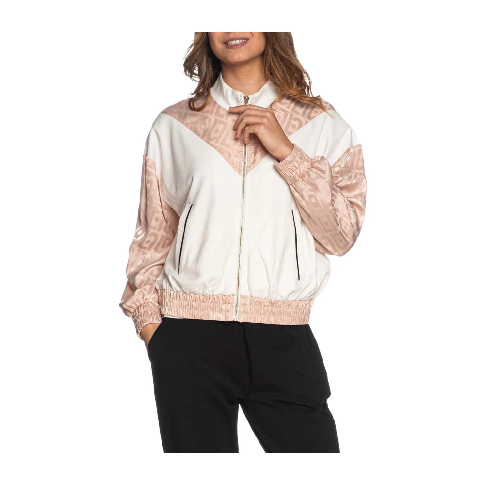 Liu Jo Sportieve Satijnen Sweatshirt Set Multicolor Dames