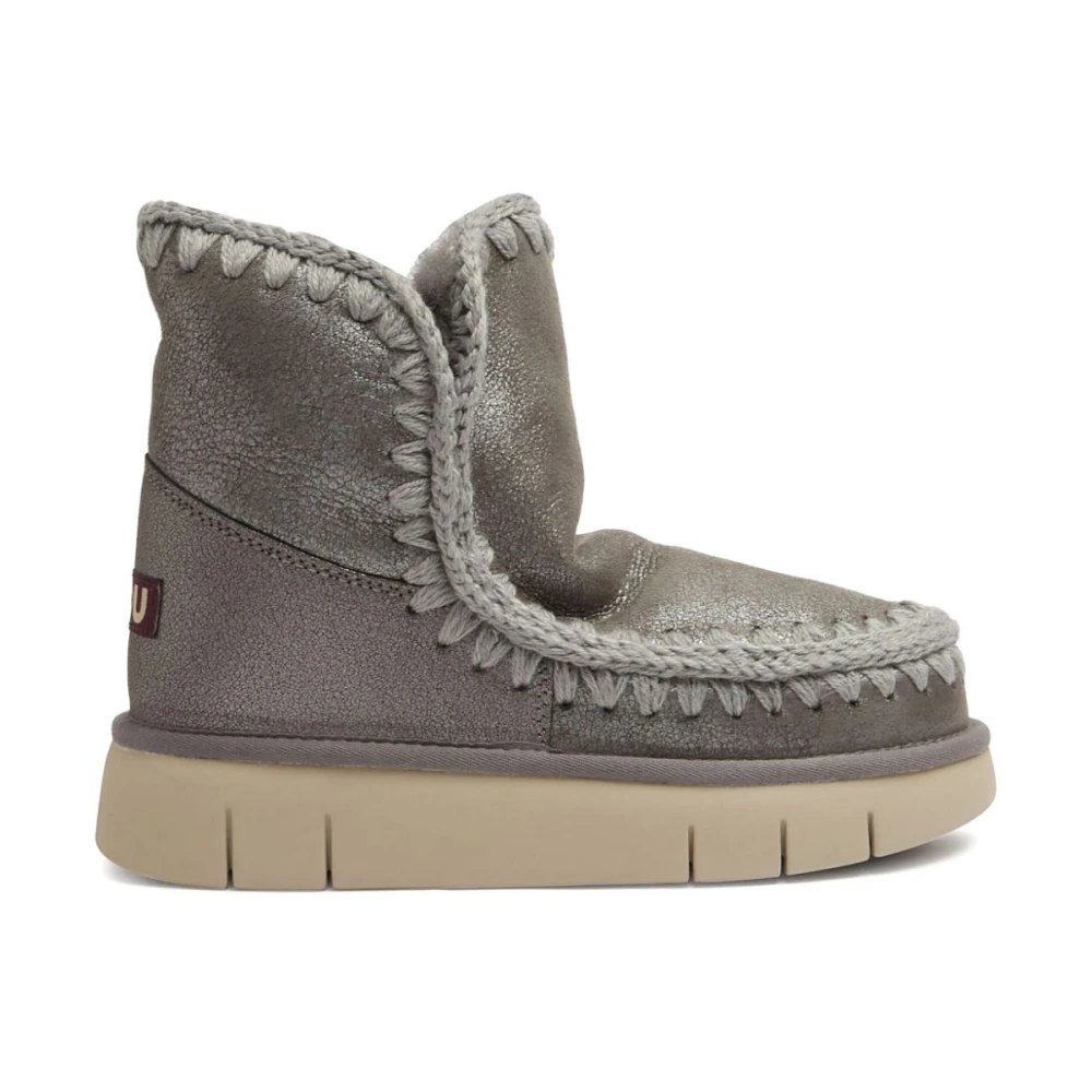 Mou Women's Gray Ankle Boots For - Winter Boots - 7 Uk - Shoes