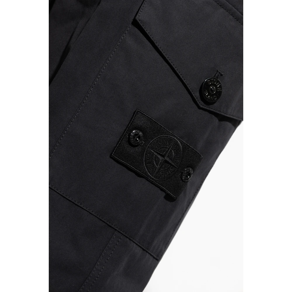 Stone Island Broek capsule Ghost Black Heren