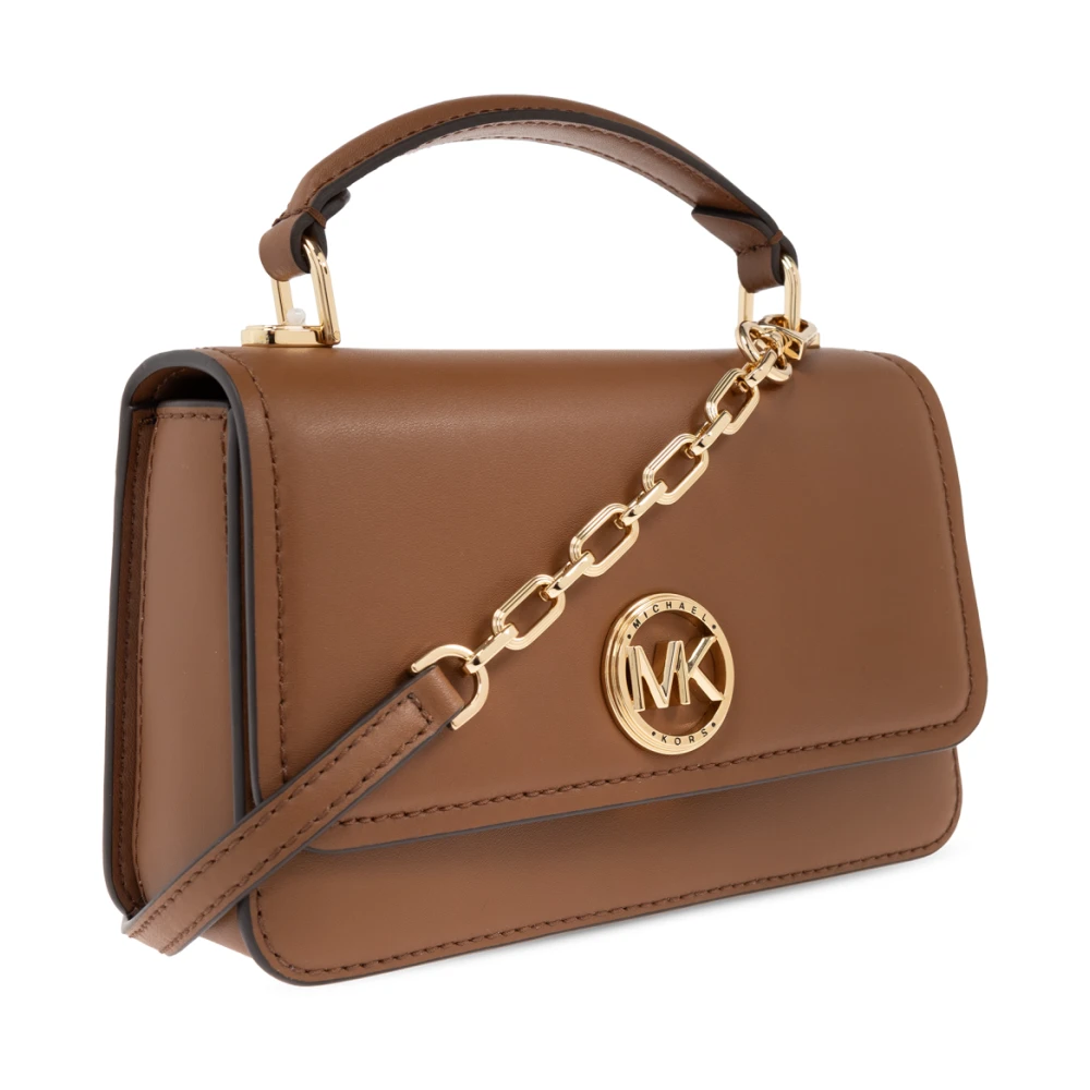 Michael Kors Schoudertas Delancey Brown Dames