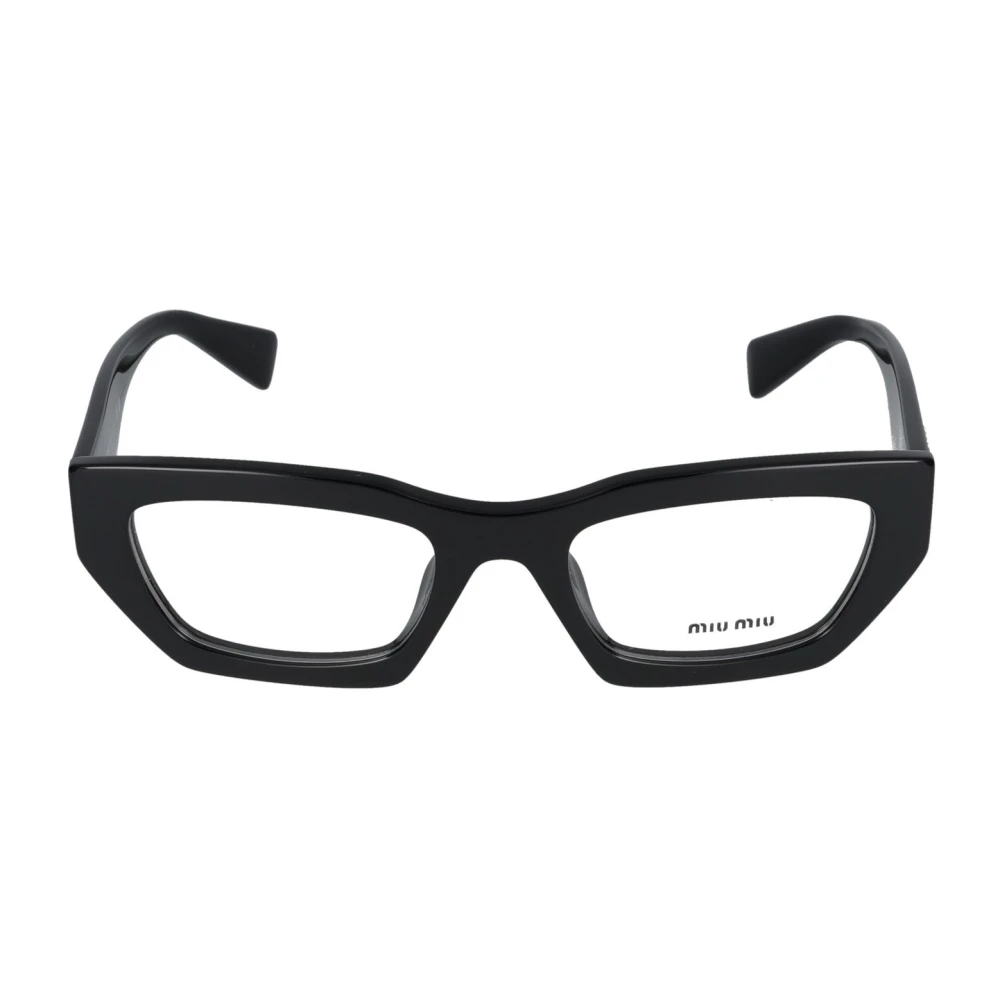 Miu Zwarte Optische Bril voor Dagelijks Gebruik Black Dames