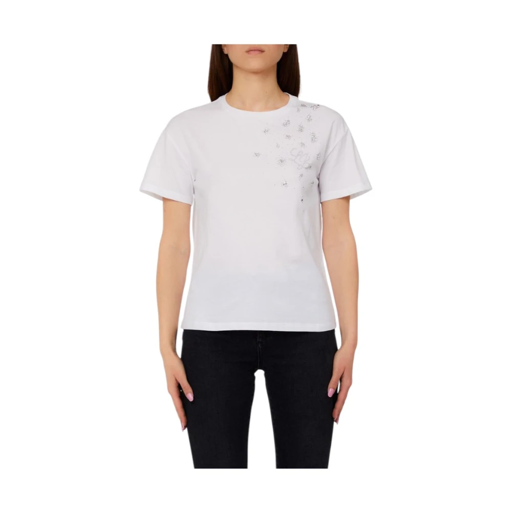 Liu Jo Mujer Blanco Camisetas, Talla: M