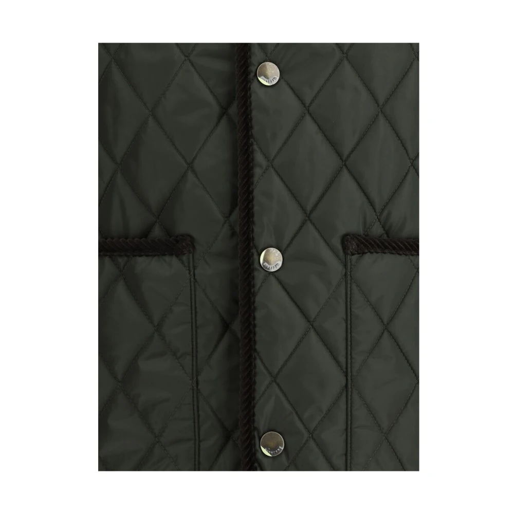 Burberry Groene Vest Buitenkant Green Heren