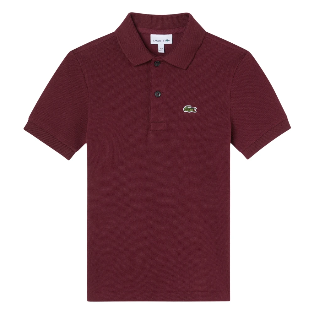 Lacoste Men's Red Pique Polo Shirt