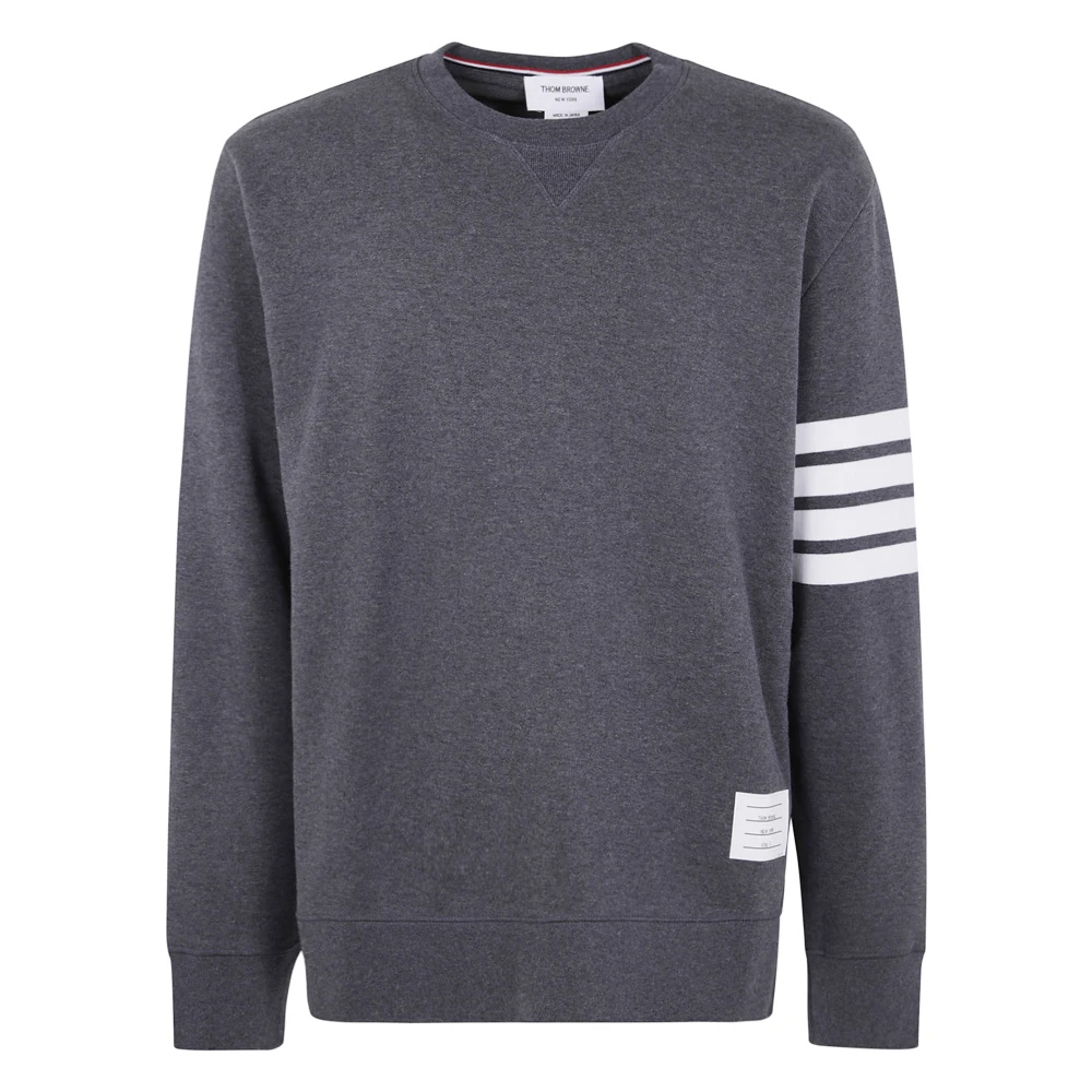 Thom Browne Stijlvolle Sweatshirts voor een Trendy Look Gray Heren