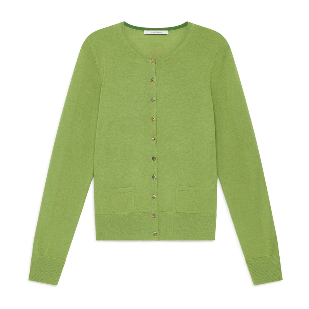Maliparmi Women's Green Cardigans, Xs, Colours Of The World Cardigan