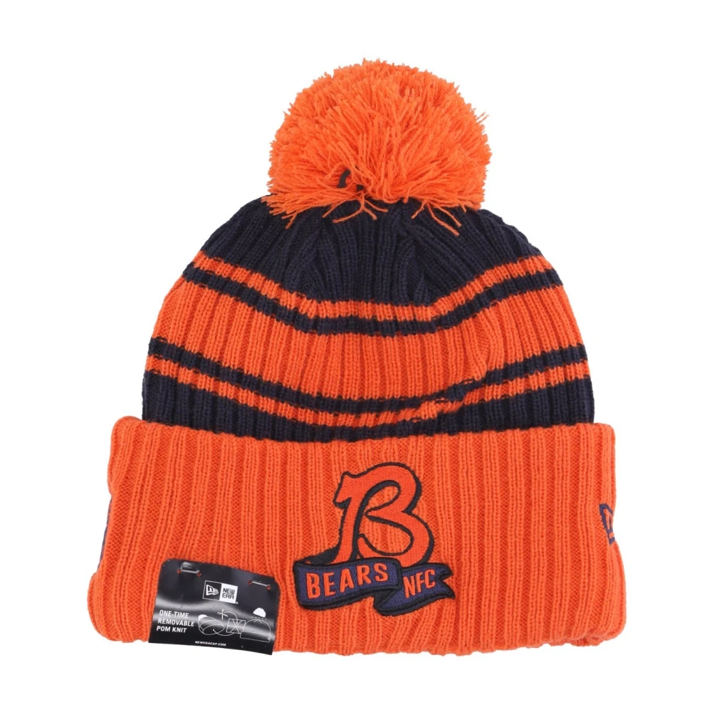 New era Chicago Bears Pom Beanie Hat Multicolor Heren