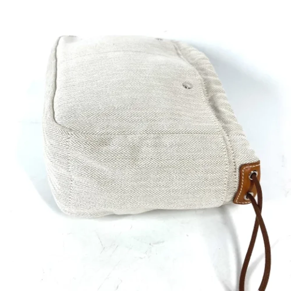 Hermès Vintage Pre-owned Fabric pouches Beige Dames