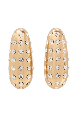 Crystal Bar Earrings