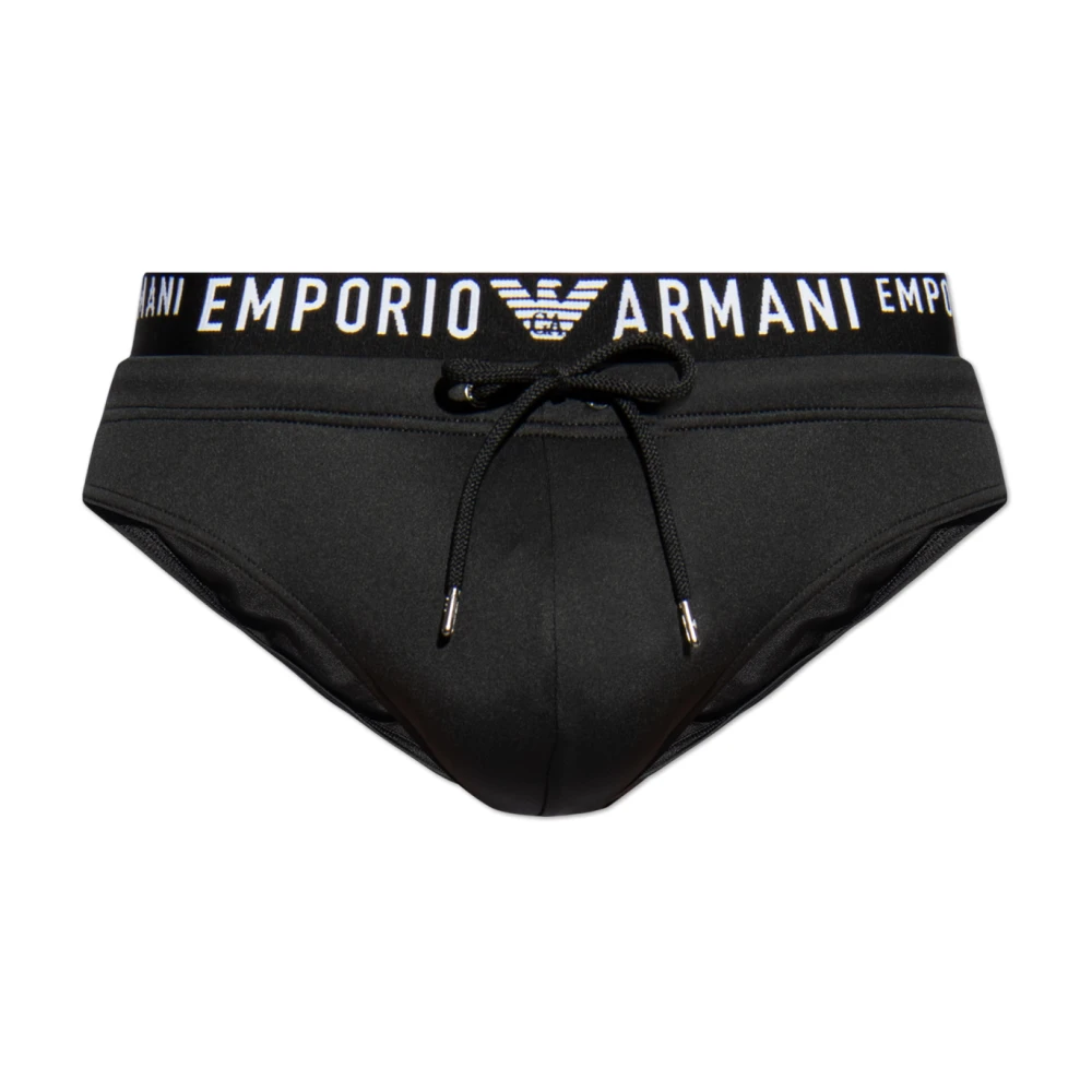 Emporio Armani Swimwear Black Heren