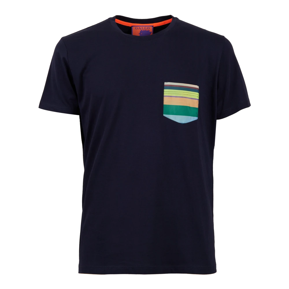 Gallo - Tops > T-Shirts - Blue - Gallo - Modalova