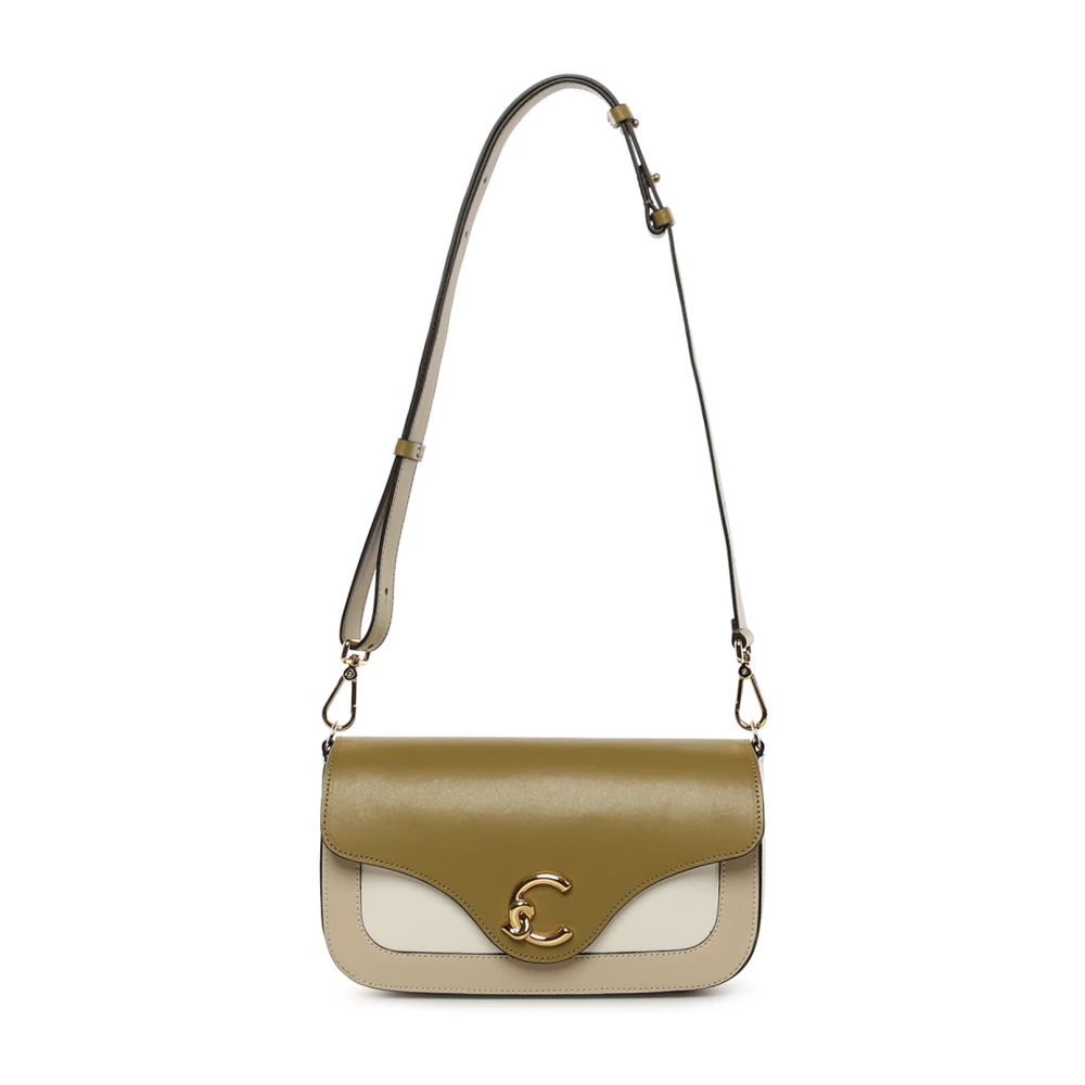 Coccinelle Women's Green C-Me Shoulder Bag - Shoulder Bags - One Size - Bags