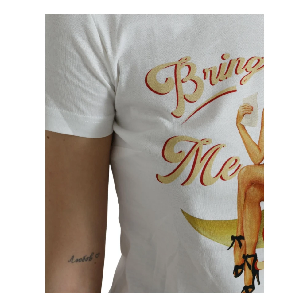 Dolce & Gabbana T-Shirts White Dames
